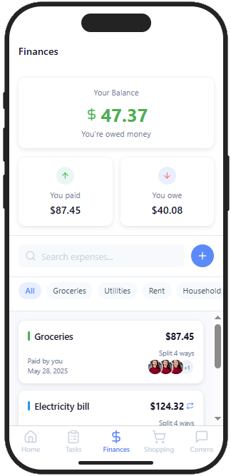 Effortless Bill Splitting